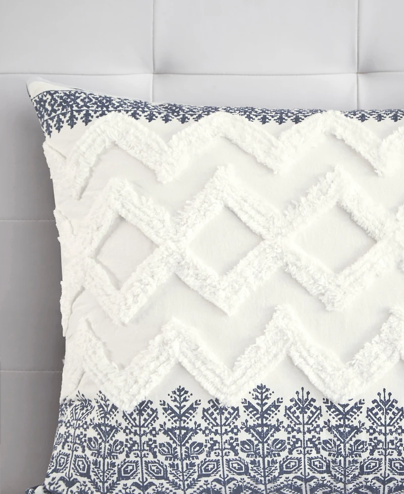 Ink+Ivy Mila Chenille 3-Pc. Duvet Cover Set, Full/Queen