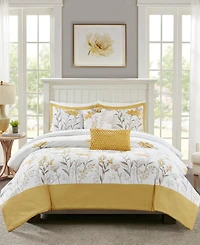 Closeout! Harbor House Meadow 5-Pc. Comforter Set, King/California King