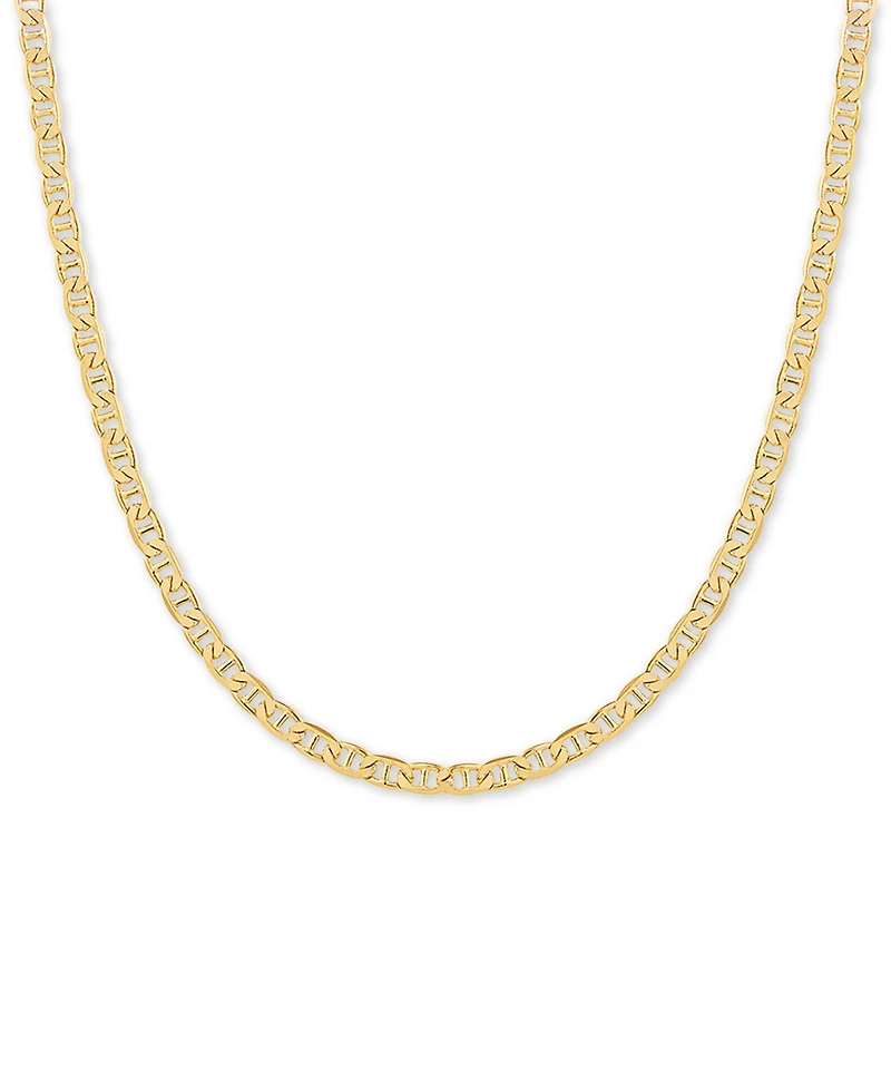 Mariner 18" Chain Necklace in 18k Gold-Plated Sterling Silver