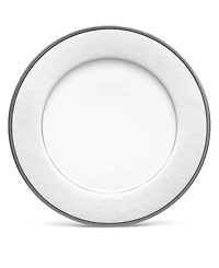 Noritake Regina Platinum Dinner Plate, 10-1/2"
