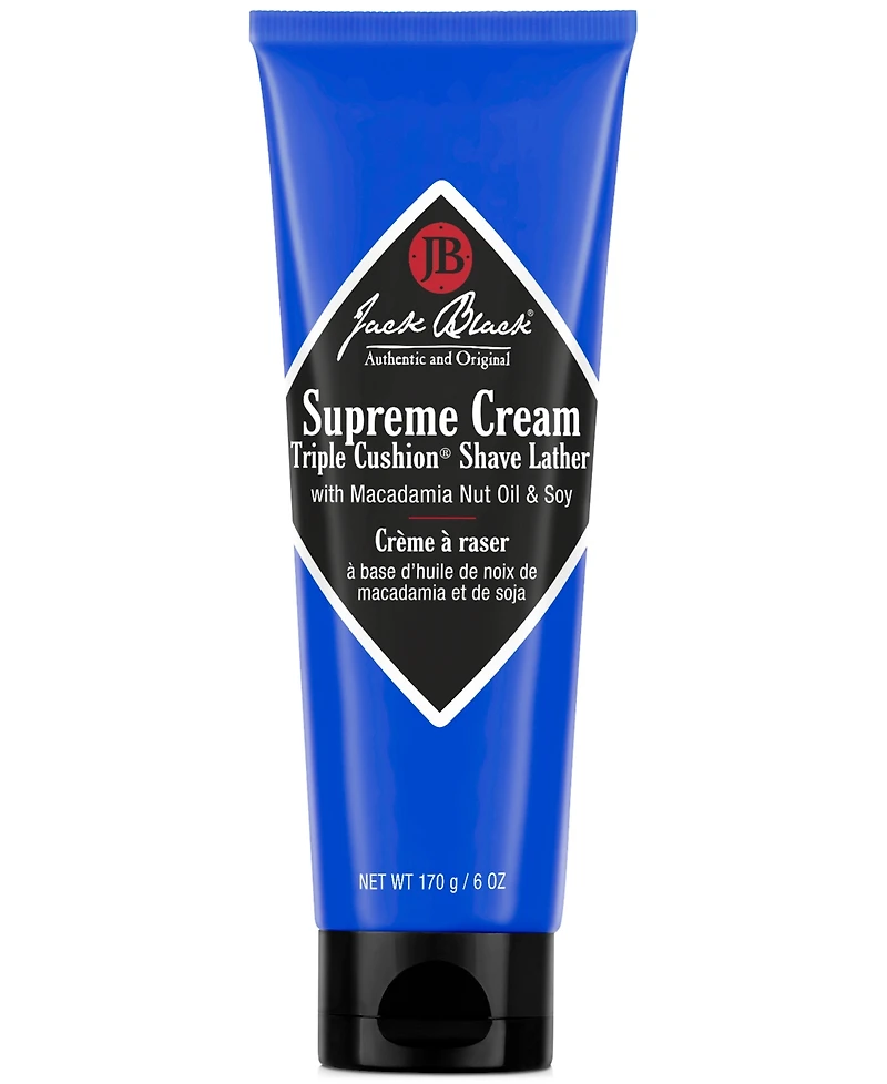 Jack Black Supreme Cream Triple Cushion Shave Lather