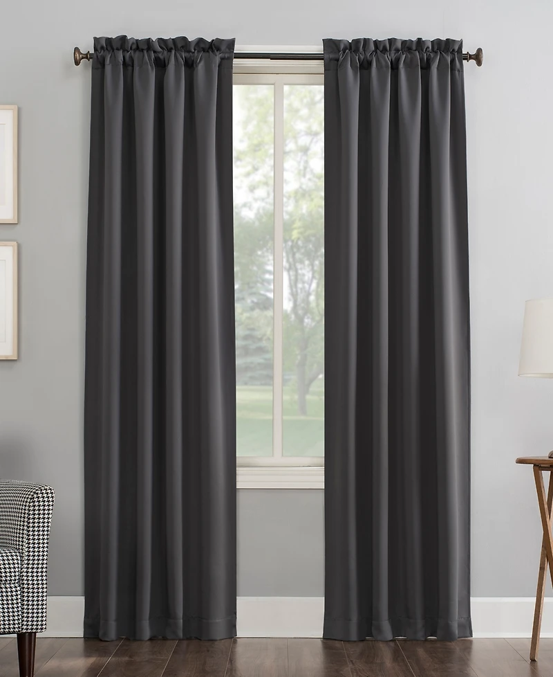 Preston Energy Saving Blackout Rod Pocket Curtain Panel