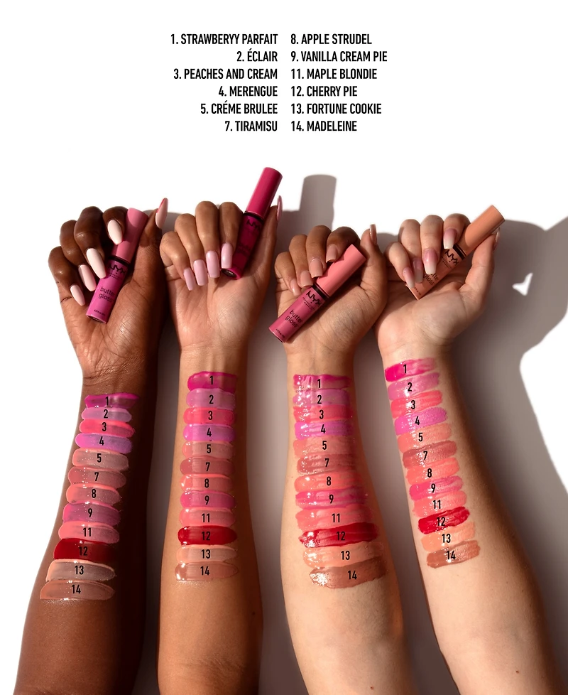 Nyx Professional Makeup Butter Gloss Non-Stick Lip Gloss