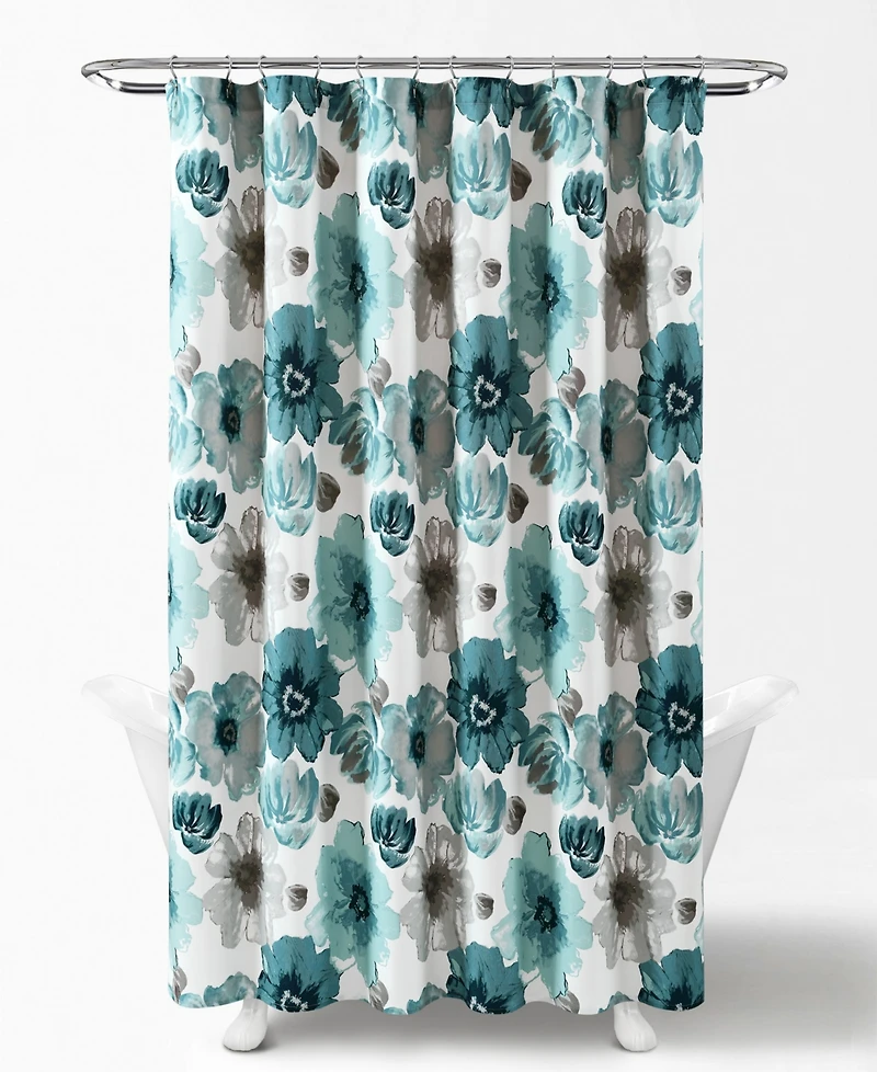 Lush Decor Leah Shower Curtain, 72" x