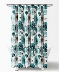Lush Decor Leah Shower Curtain, 72" x