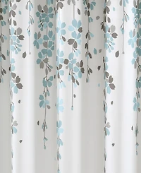 Lush Decor Weeping Flower Shower Curtain, 72" x