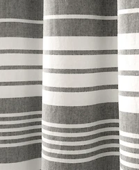 Lush Decor Nantucket Yarn Dyed Cotton Shower Curtain, 72" x