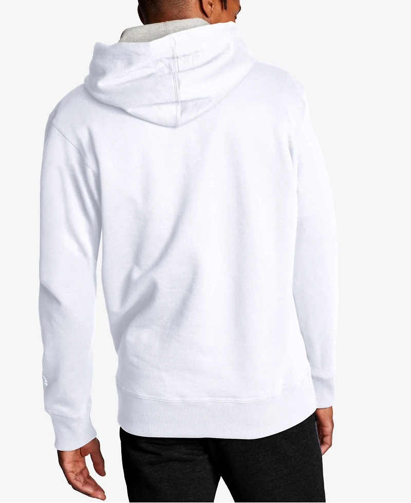 Champion Men's Script Logo Powerblend Hoodie