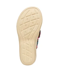 LifeStride Women's Smile Washable Slide Wedge Sandals