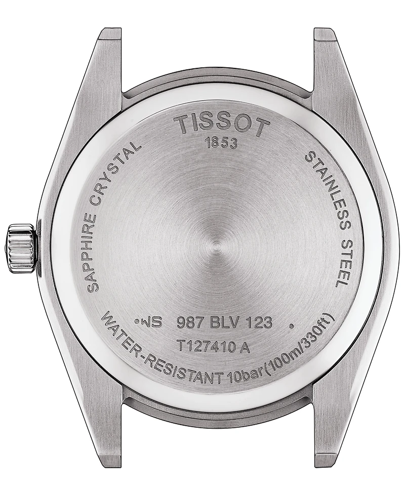 Tissot Men's Swiss T-Classic Gentleman Stainless Steel Bracelet Watch 40mm