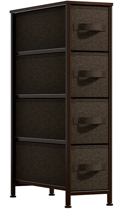 Sorbus Narrow 4 Drawers Dresser