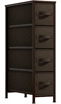 Sorbus Narrow 4 Drawers Dresser