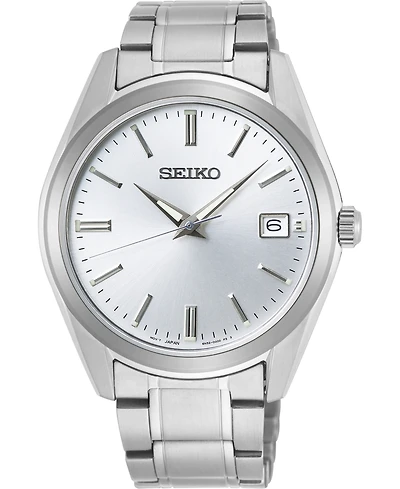Seiko Men's Essentials Stainless Steel Bracelet Watch 40.2mm