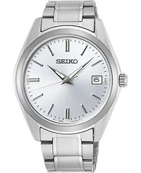 Seiko Men's Essentials Stainless Steel Bracelet Watch 40.2mm