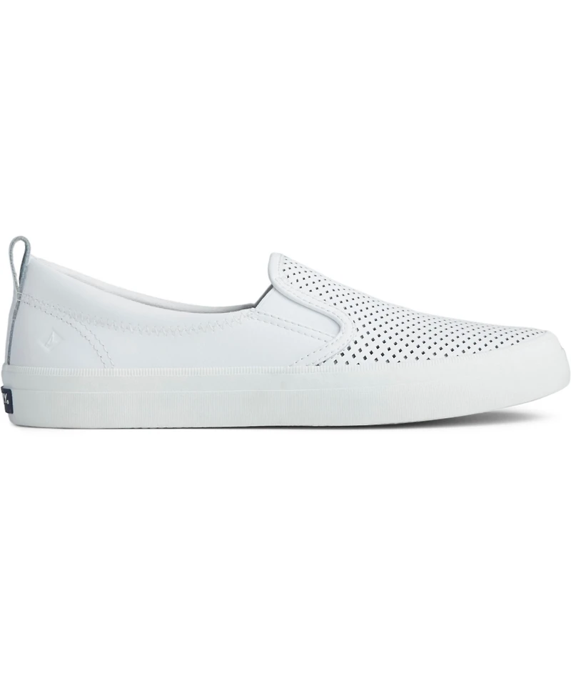 Women's Crest Twin Gore Perforated Slip On Sneakers, Created for Macy's