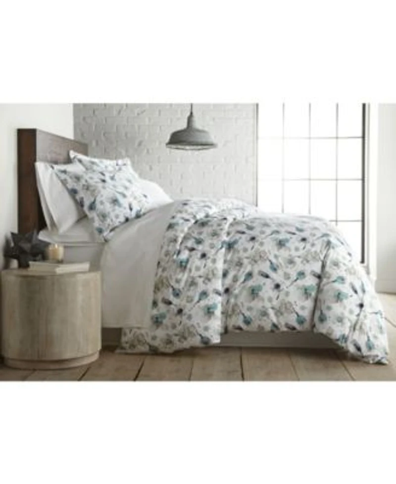 Southshore Fine Linens Watercolor Symphony Luxury Cotton Sateen Duvet Cover Sets