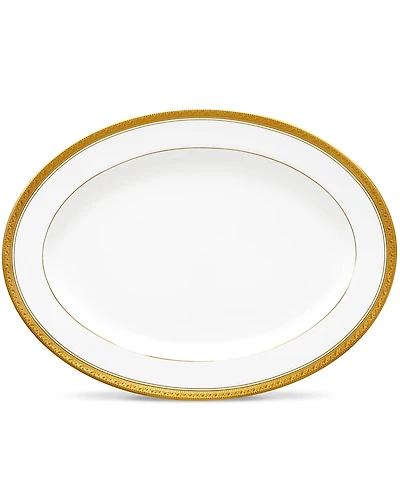 Noritake Crestwood Gold Oval Platter