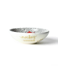 Coton Colors by Laura Johnson Chinese Zodiac Monkey Bowl