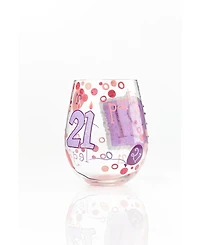 Enesco Lolita 21 Stemless Glass