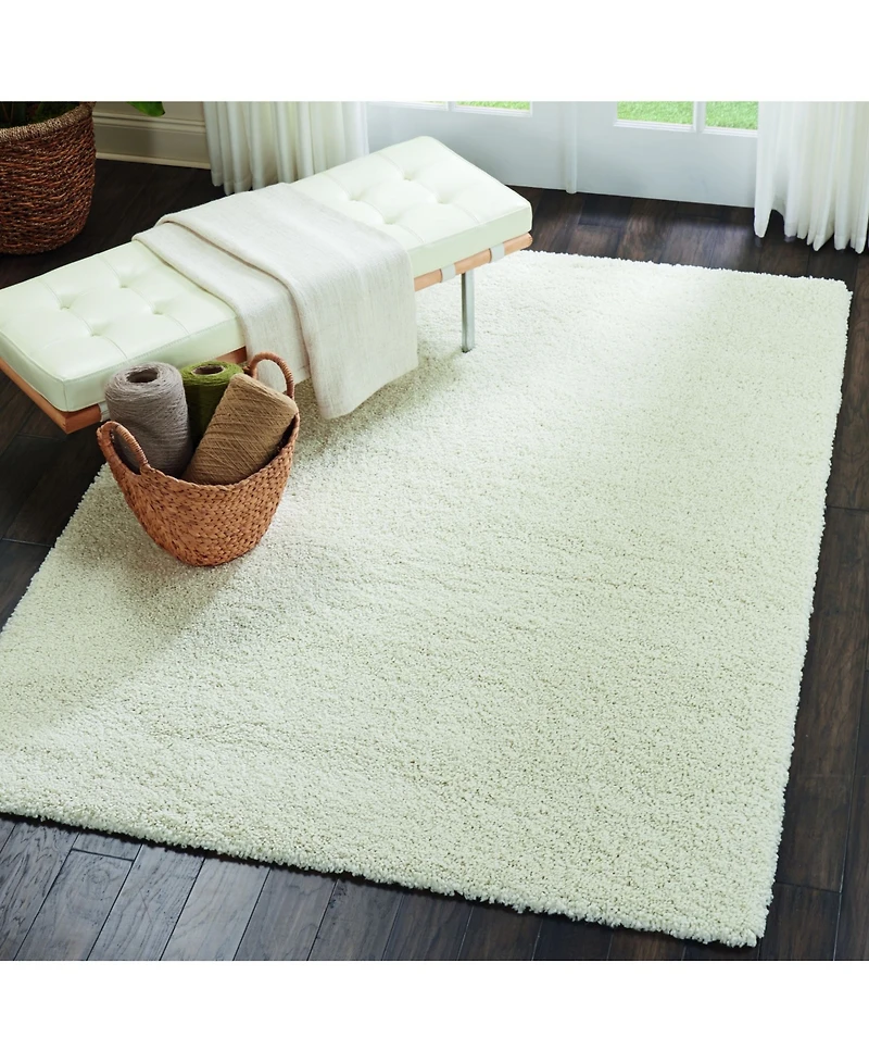 Long Street Looms Cali Shag CAL01 5'3" x 7'3" Area Rug