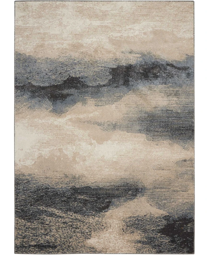 Long Street Looms Samuel SAM06 Driftwood 9'3" x 12'9" Area Rug