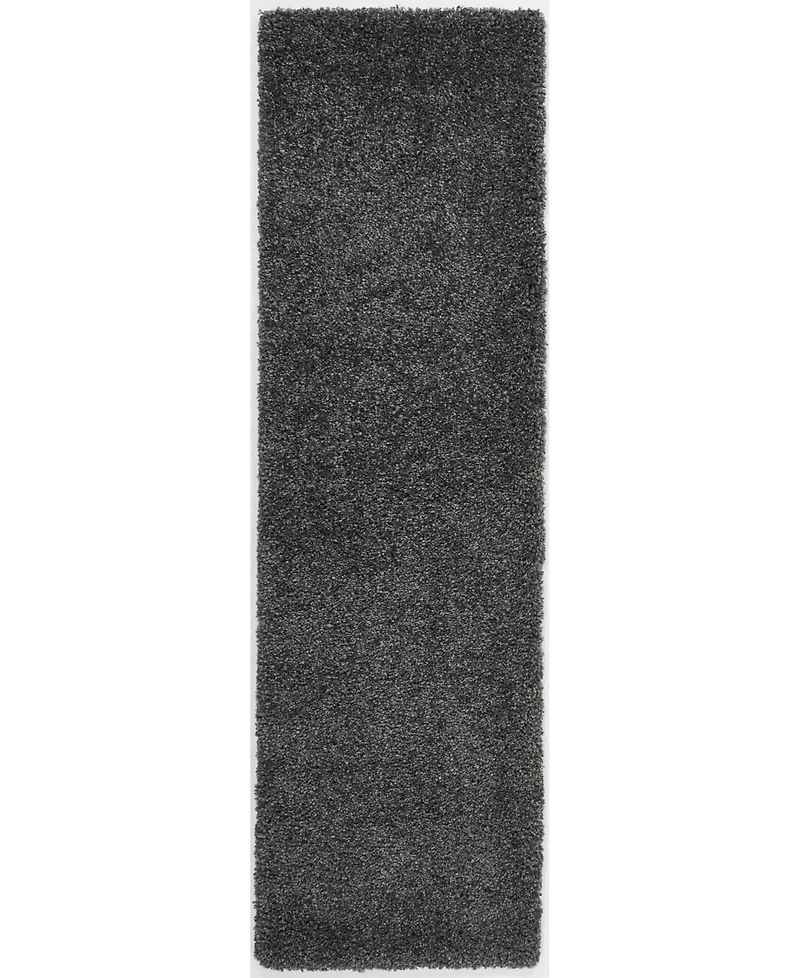 Long Street Looms Cali Shag CAL01 2'2" x 9'10" Runner Rug