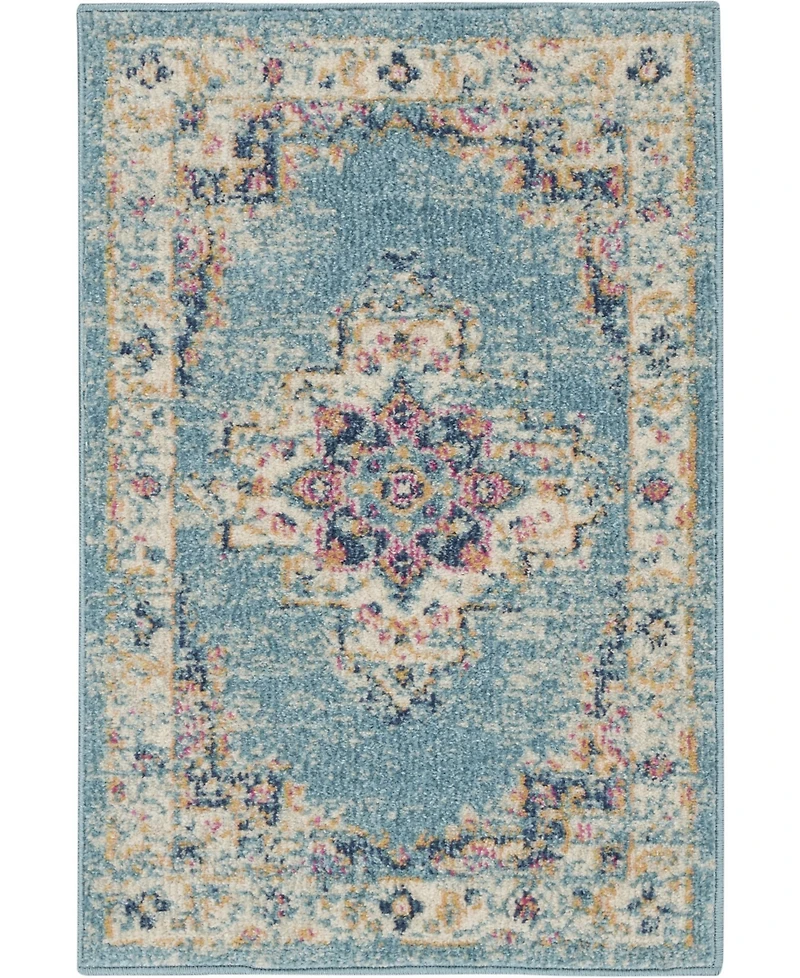 Long Street Looms Zeal ZEA03 Mist 1'10" x 2'10" Area Rug