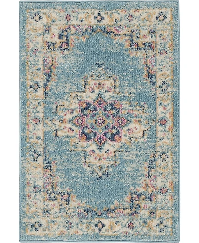 Long Street Looms Zeal ZEA03 Mist 1'10" x 2'10" Area Rug