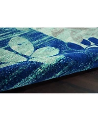 Long Street Looms Peace PEA01 4' x 6' Area Rug