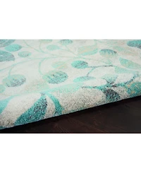 Long Street Looms Peace PEA03 Ivory 4' x 6' Area Rug