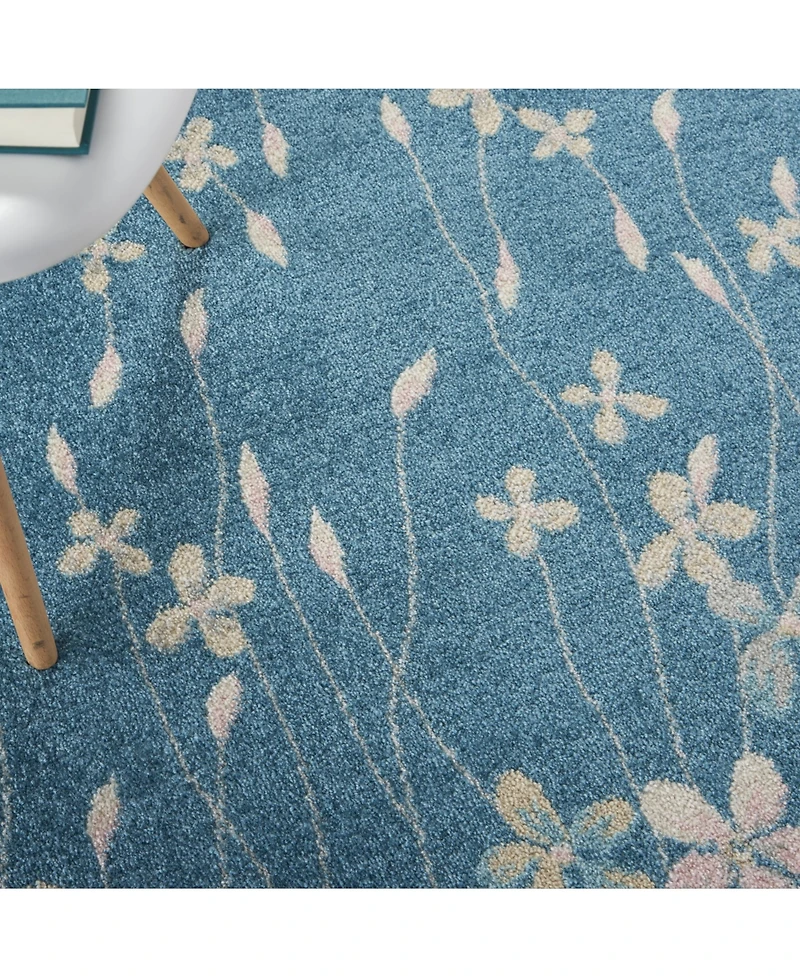Long Street Looms Peace PEA04 5'3" x 7'3" Area Rug