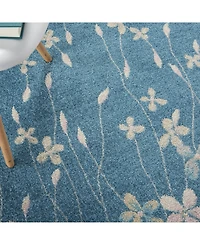 Long Street Looms Peace PEA04 5'3" x 7'3" Area Rug