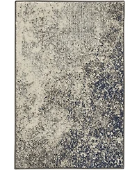 Long Street Looms Zeal ZEA10 Charcoal 1'10" x 2'10" Area Rug