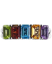 Effy Multi-Gemstone Statement Ring (2-7/8 ct. t.w.) in Sterling Silver