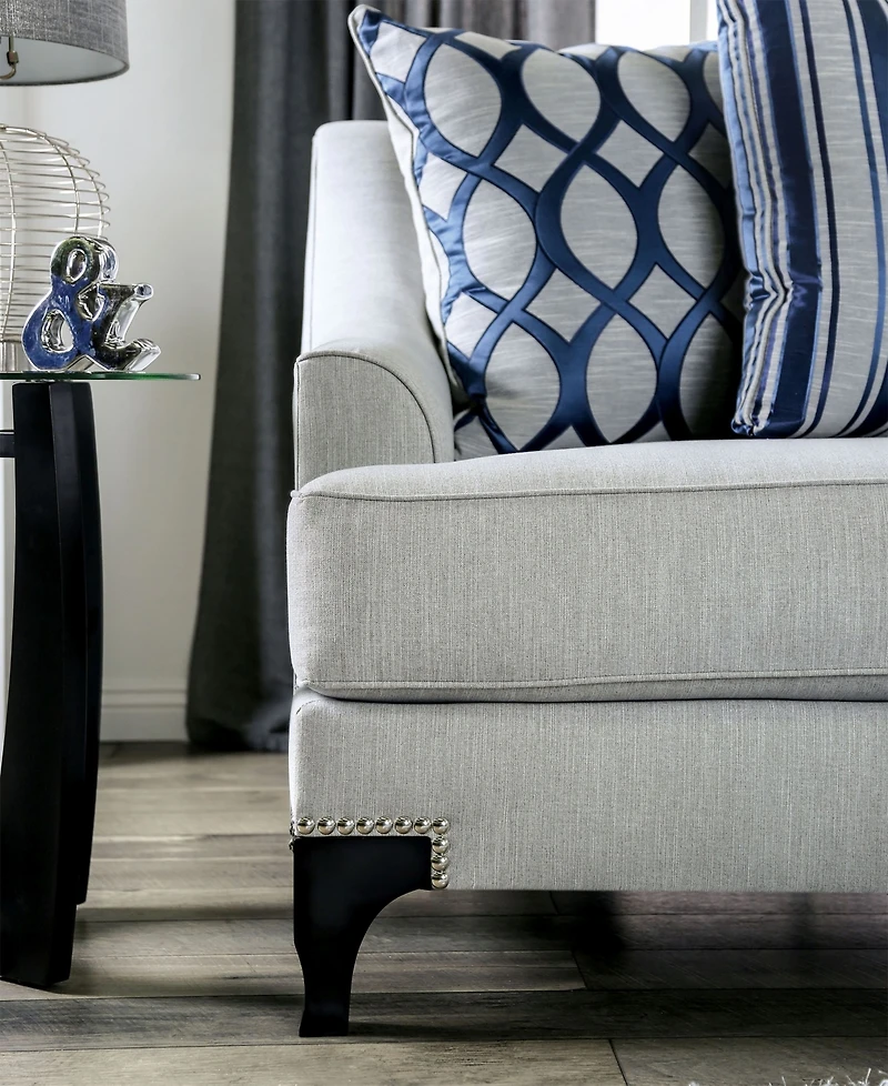 Furniture of America Allyson Upholstered Sofa