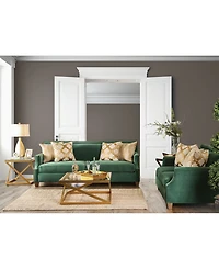 Furniture of America Eyreanne Upholstered Love Seat