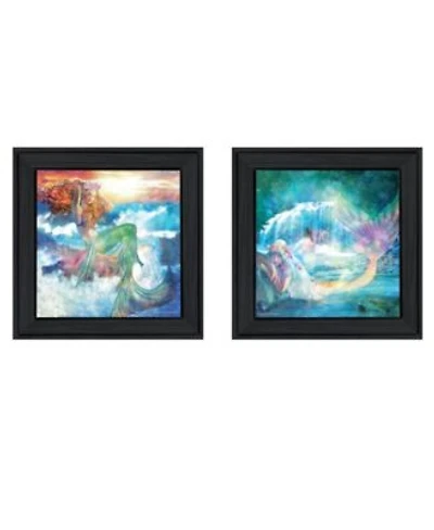 Trendy Decor 4u Mermaids 2 Piece Vignette By Bluebird Barn Collection