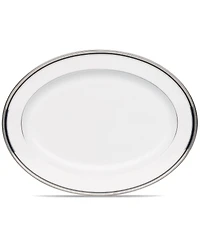Noritake Dinnerware, Austin Platinum Large Oval Platter