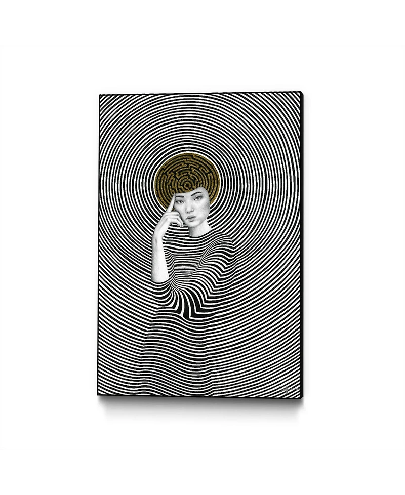 Eyes On Walls Sofia Bonati Ottavia Art Block Framed Canvas 28" x 42"