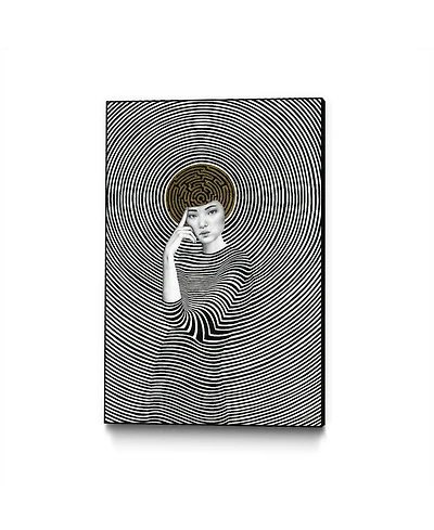 Eyes On Walls Sofia Bonati Ottavia Art Block Framed Canvas 28" x 42"