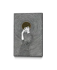 Eyes On Walls Sofia Bonati Ottavia Art Block Framed Canvas 28" x 42"