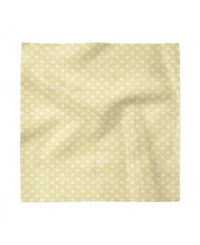Ambesonne Polka Dots Set of 4 Napkins, 12" x 12"