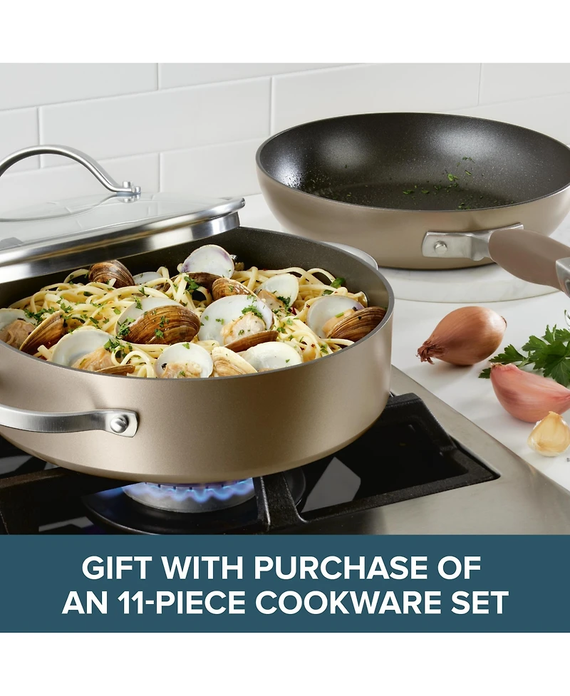 Anolon Advanced Home Hard-Anodized Nonstick 3-Pc. Cookware Set