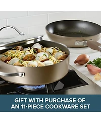 Anolon Advanced Home Hard-Anodized Nonstick 3-Pc. Cookware Set