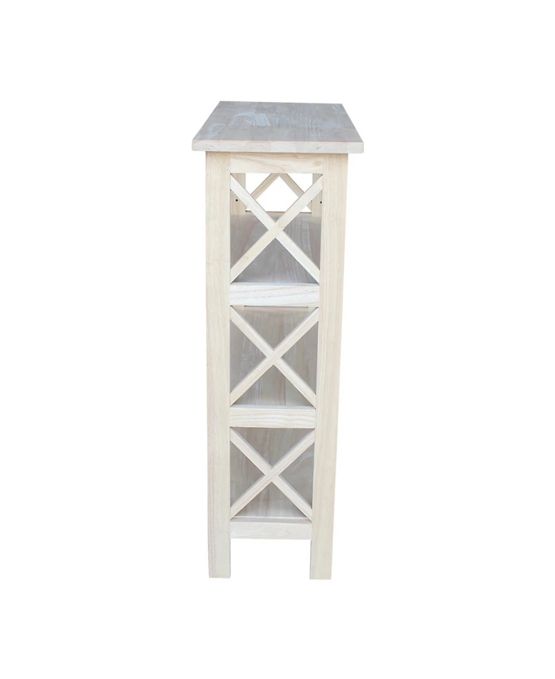 International Concepts X-Sided Tier Shelf Unit