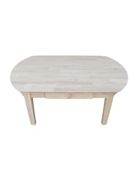 International Concepts Philips Oval Coffee Table