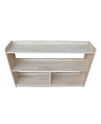 International Concepts Abby Divided Bookcase