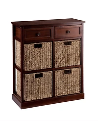 Southern Enterprises Caldwell 4-Basket Storage Chest