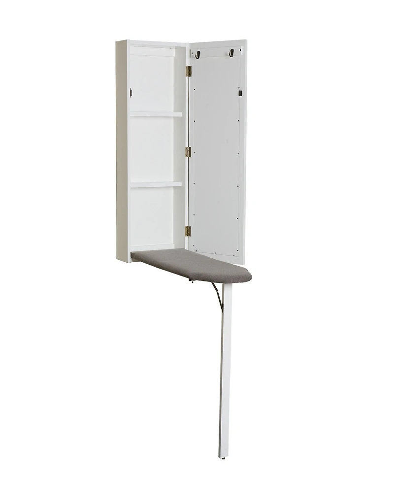 Southern Enterprises Clinton Wall Mount Ironing Center