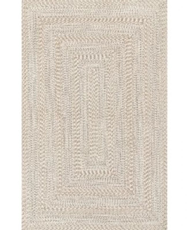Nuloom Texture Braid Doutzen Indoor Outdoor Area Rug